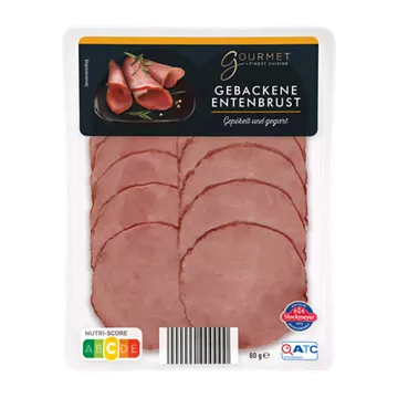 Gebackene Entenbrust