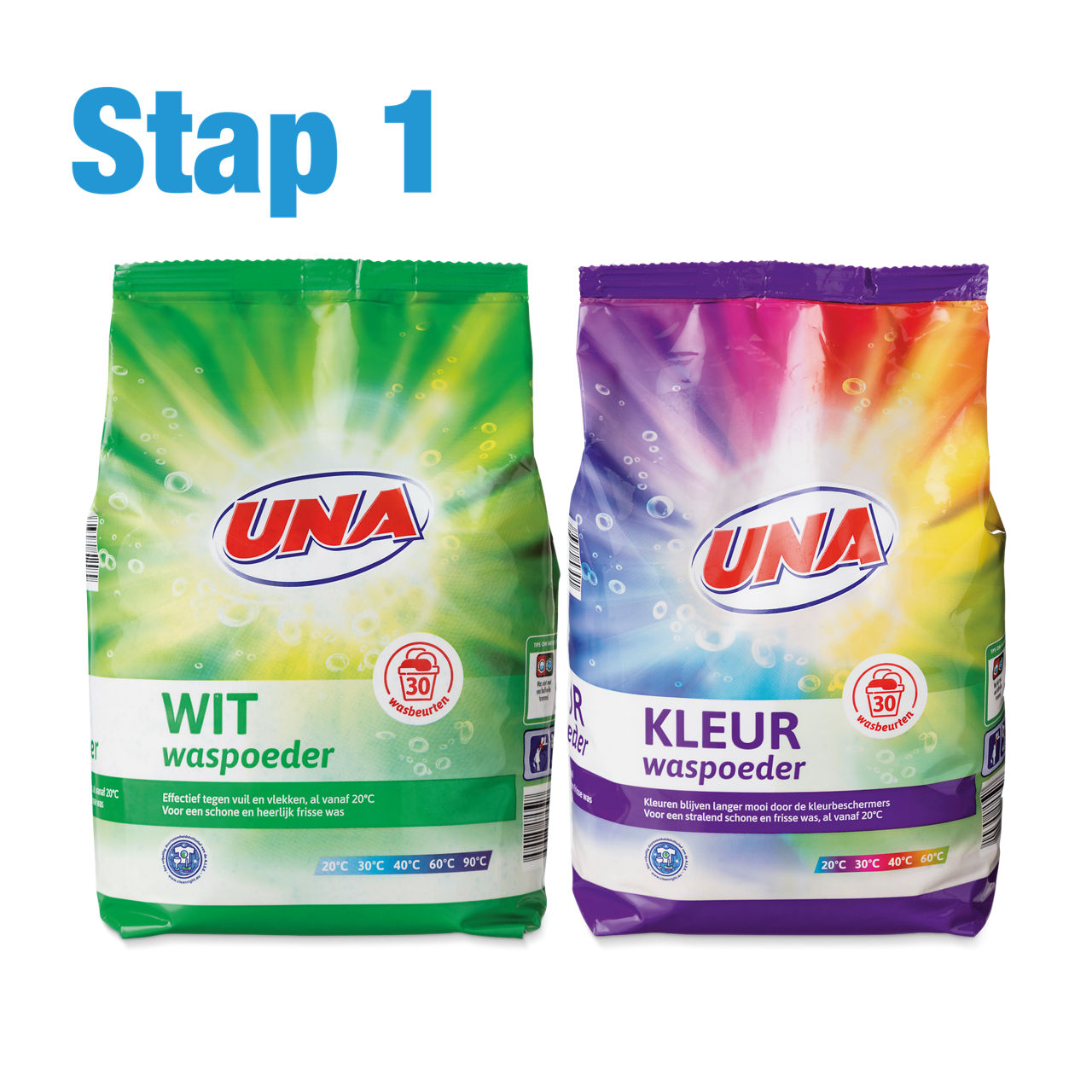 Una waspoeder bij ALDI