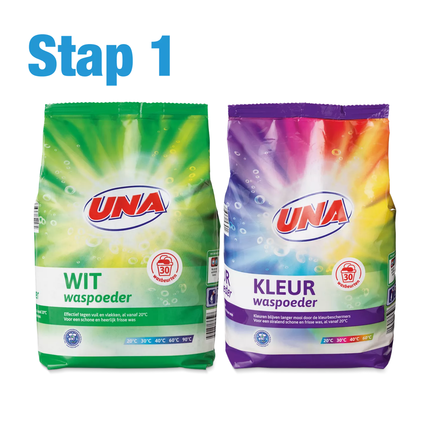 Una waspoeder bij ALDI