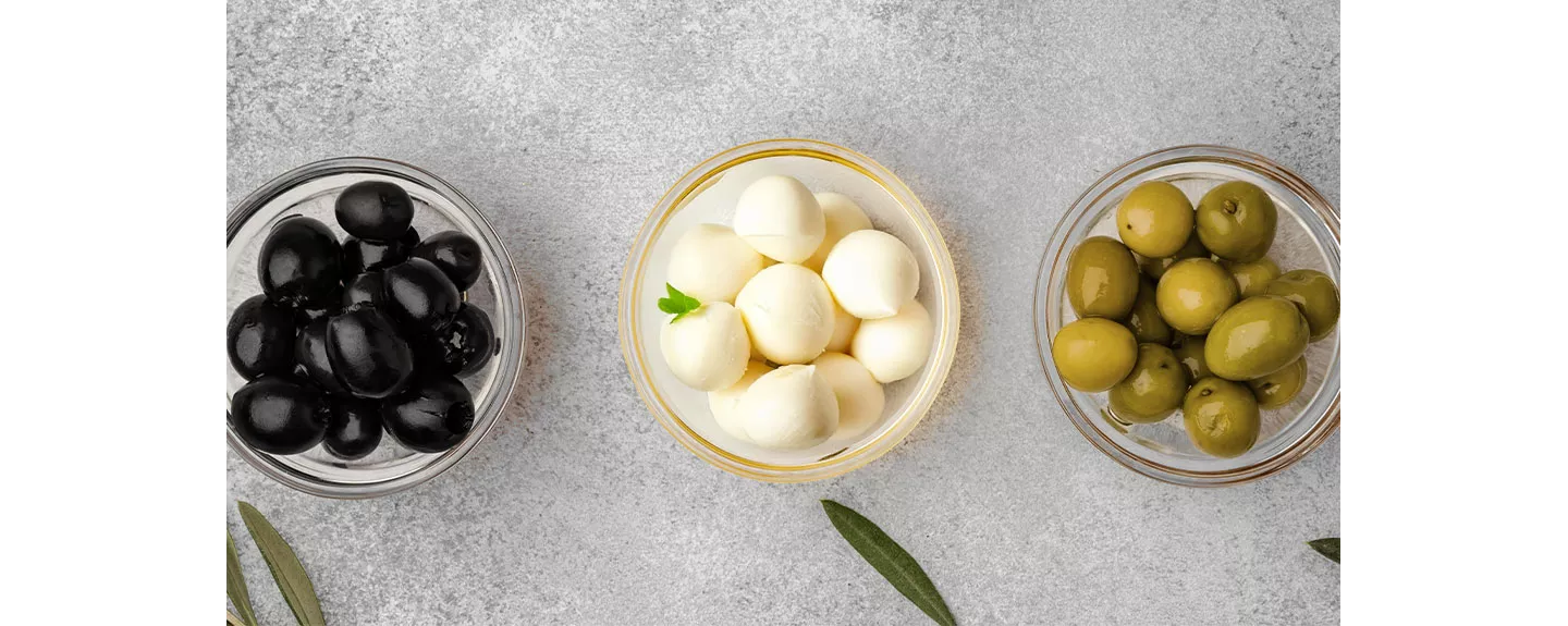 aperitivo Halloween con aceitunas