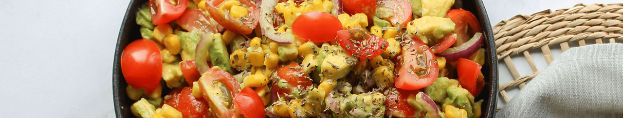 Tortilla’s met gehakt en Mexicaanse salade aldi