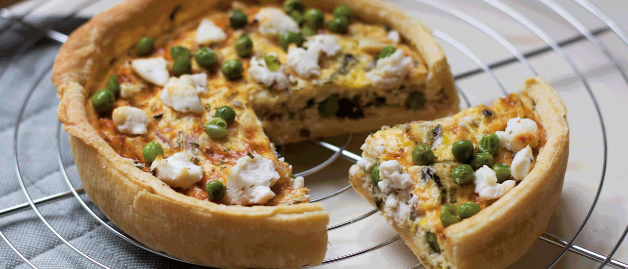 Franse quiche bij ALDI
