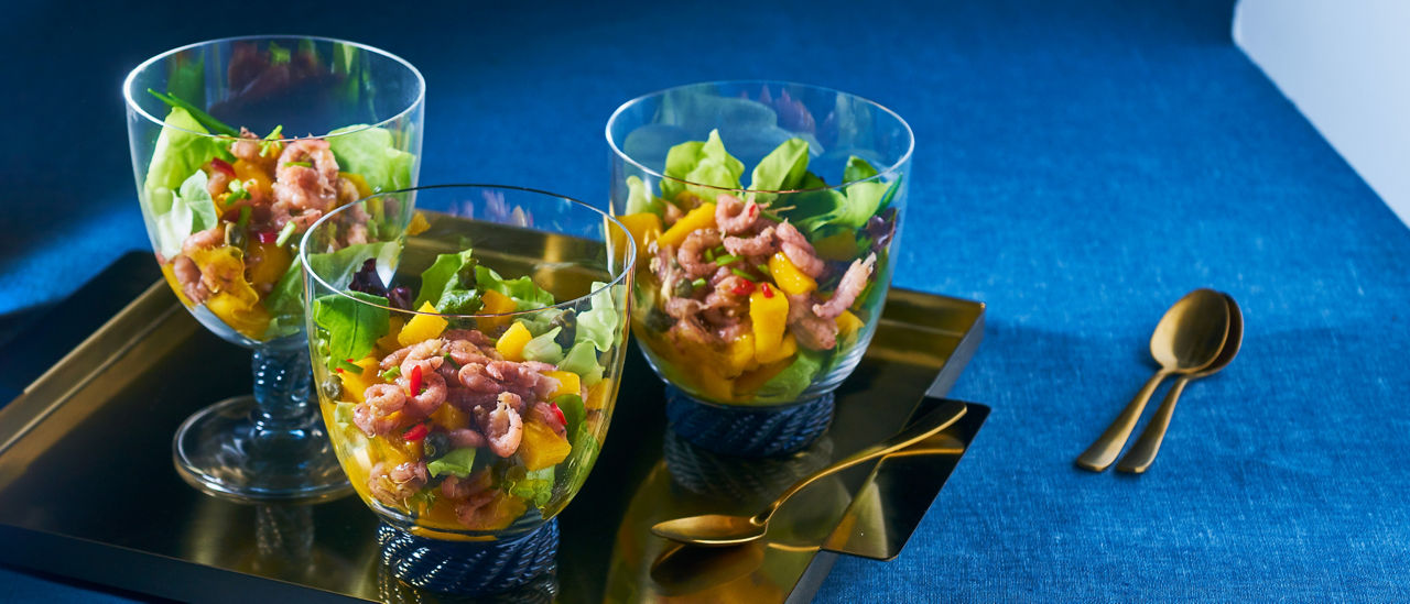 Garnalencocktail met mango en kappertjes - ALDI Supermarkten