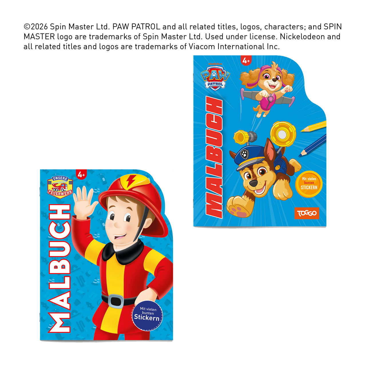  Mal- und Stickerbuch