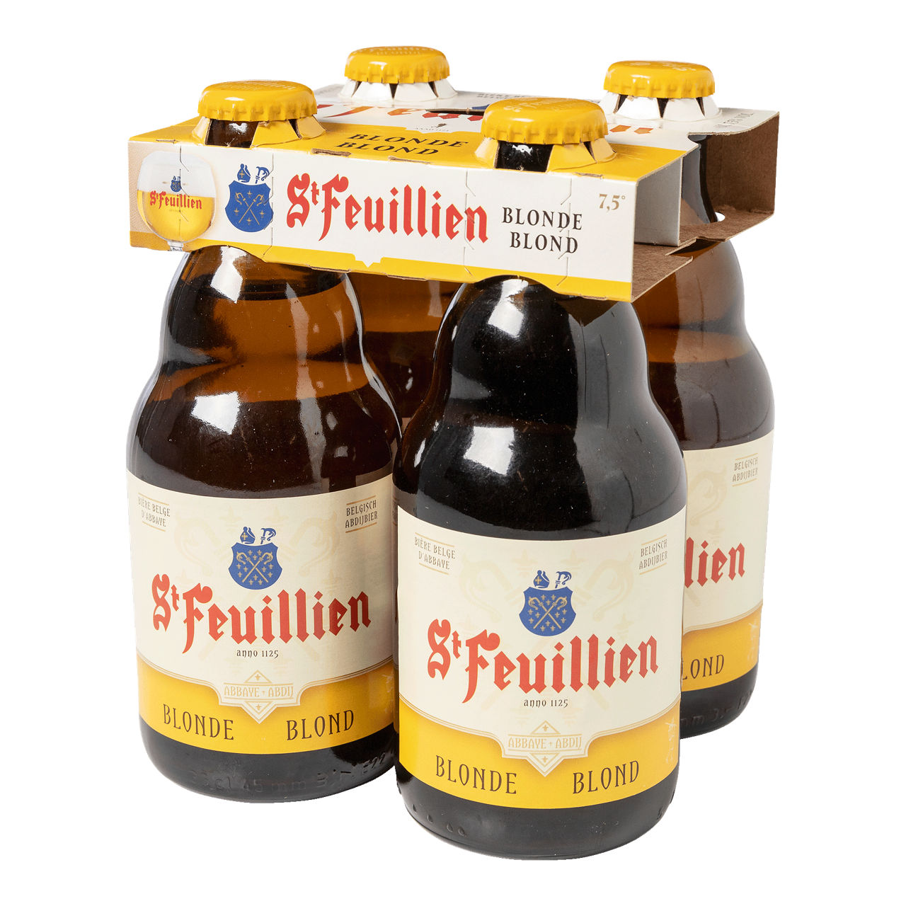 ST. FEUILLIEN® Blond abdijbier, 4 st.
