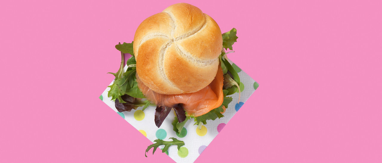 Kaiserbroodje gerookte zalm - ALDI Supermarkten