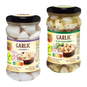 Eingelegter Knoblauch