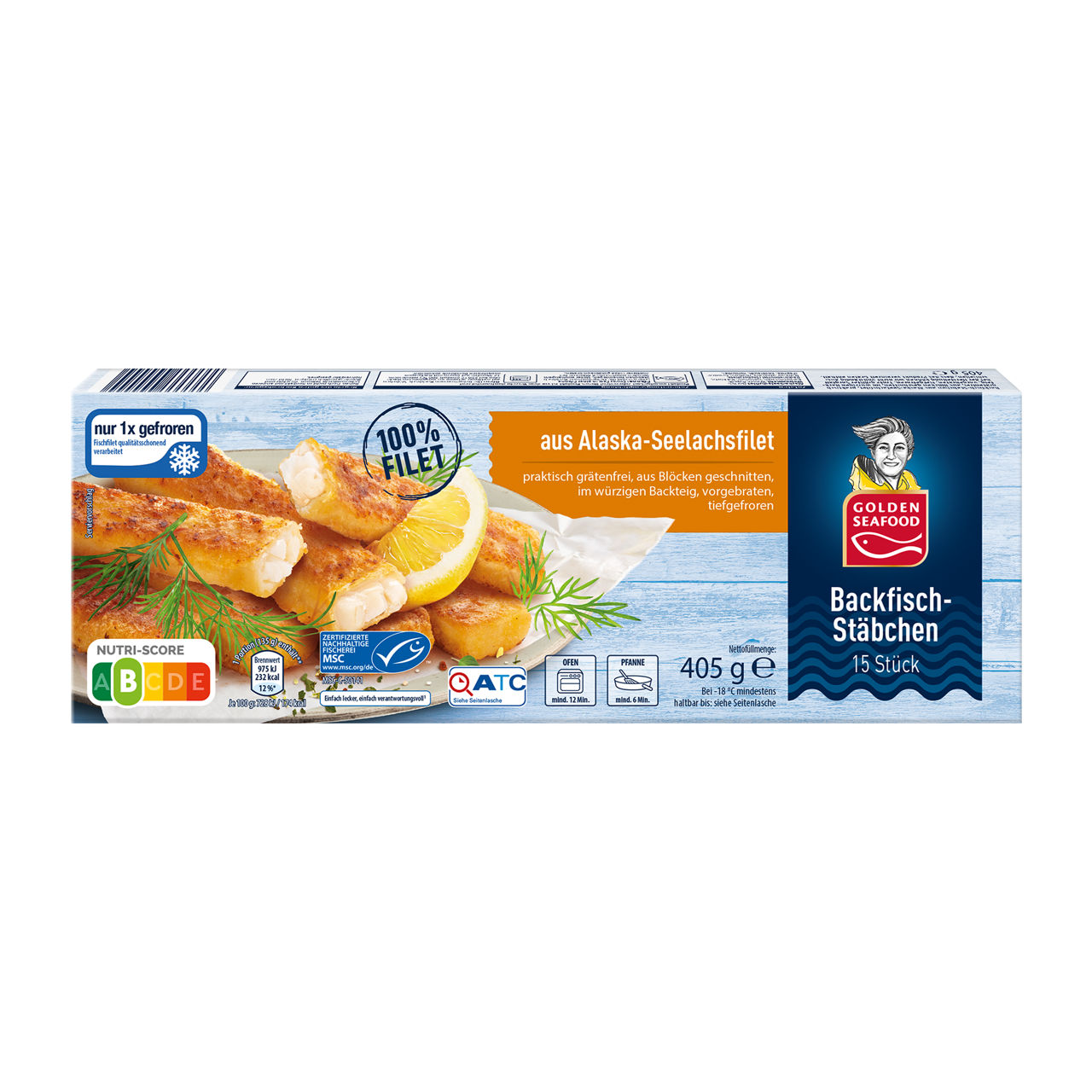 Backfischstäbchen