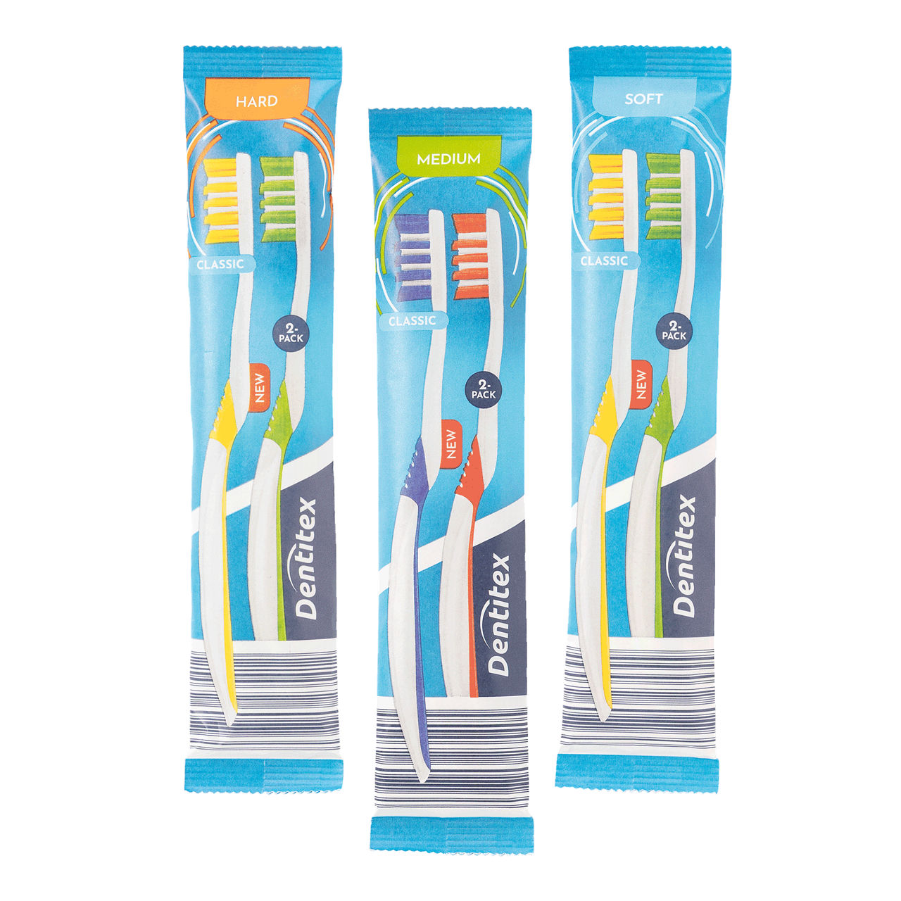 DENTITEX® Tandenborstels, 2 st.