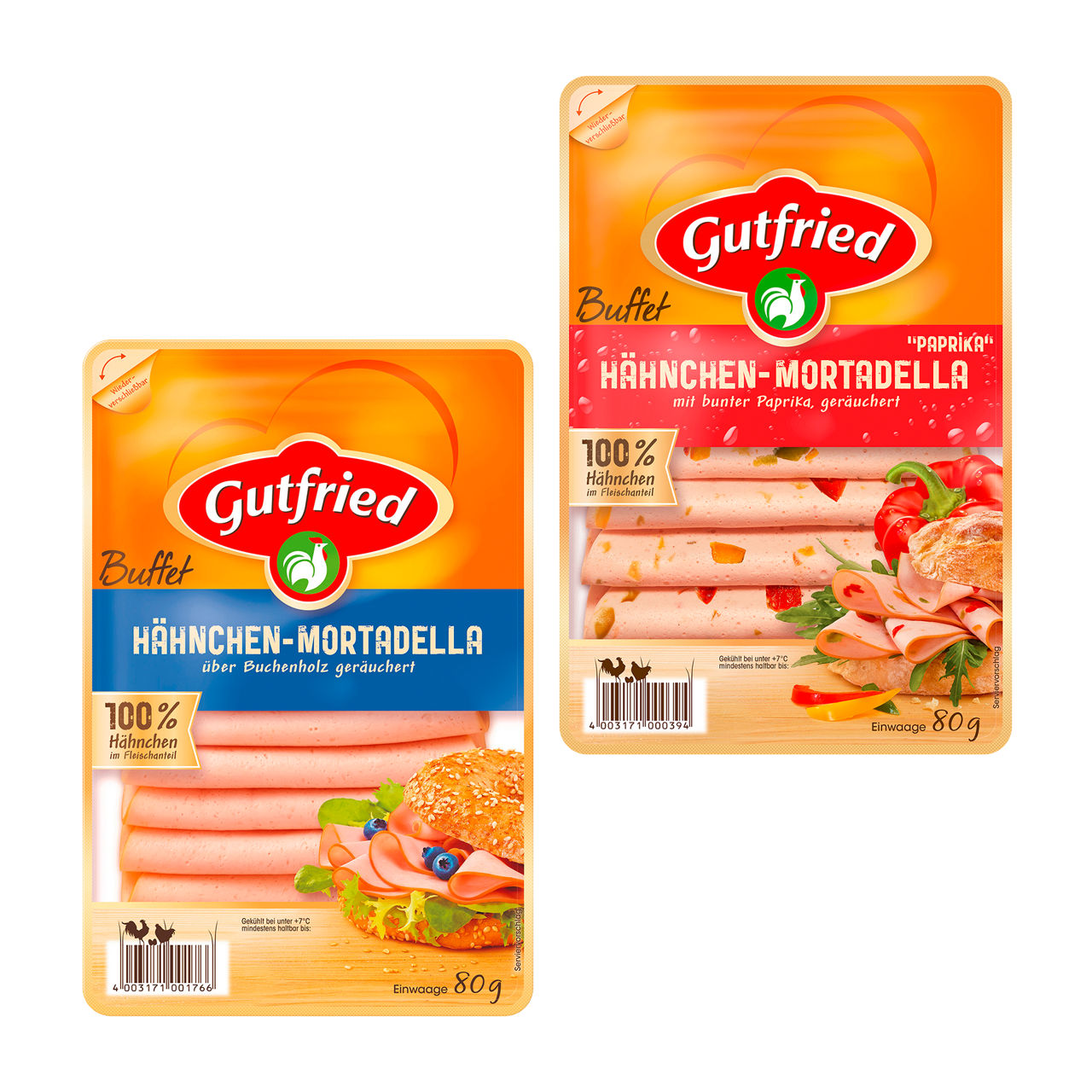 Hähnchen-Mortadella