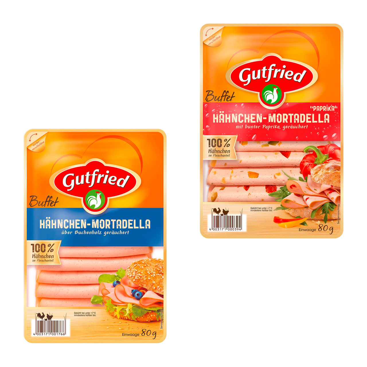  Hähnchen-Mortadella