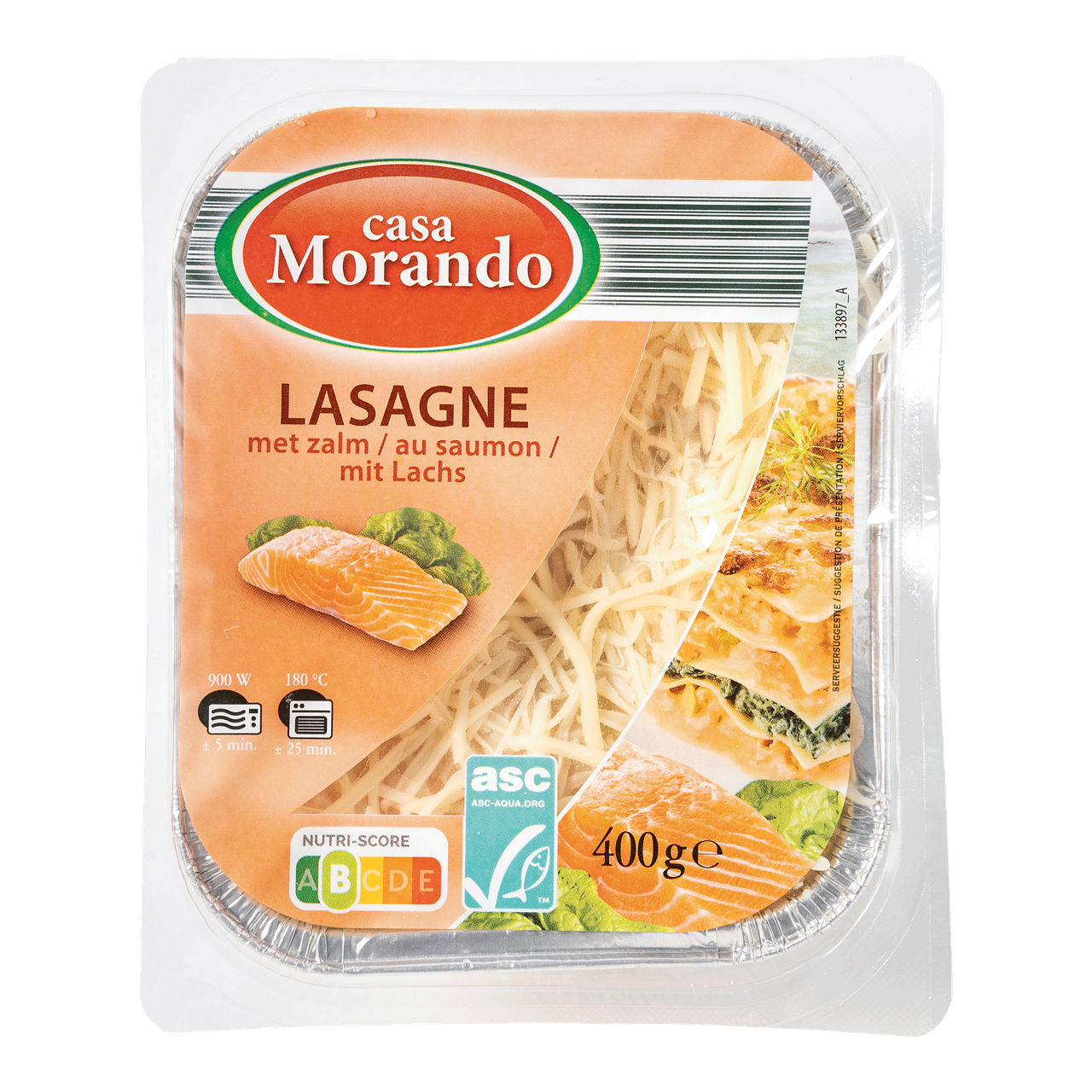 CASA MORANDO® Zalmlasagne