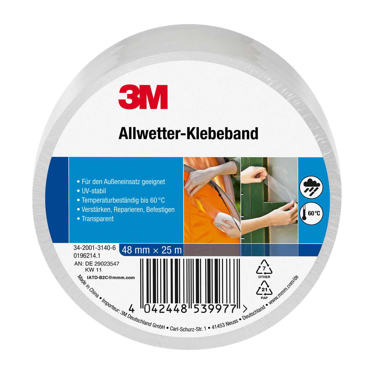  Allwetter-Klebeband