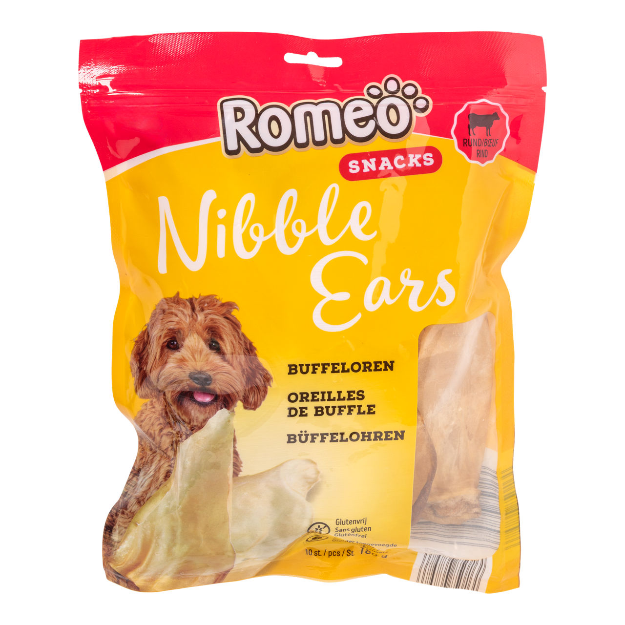 ROMEO Knabbeloren voor honden (180 g)