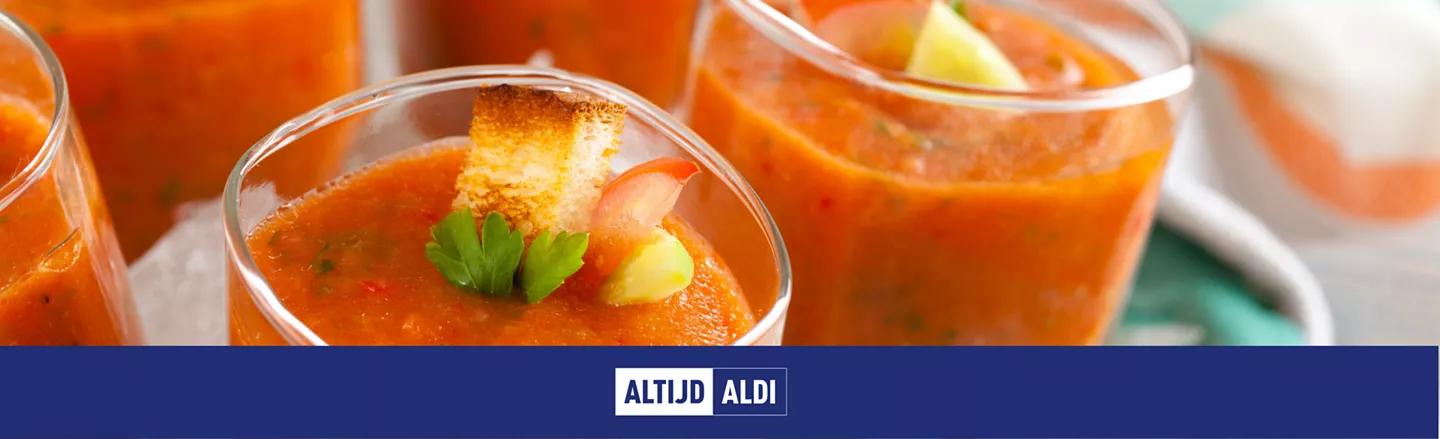 Gazpacho soep