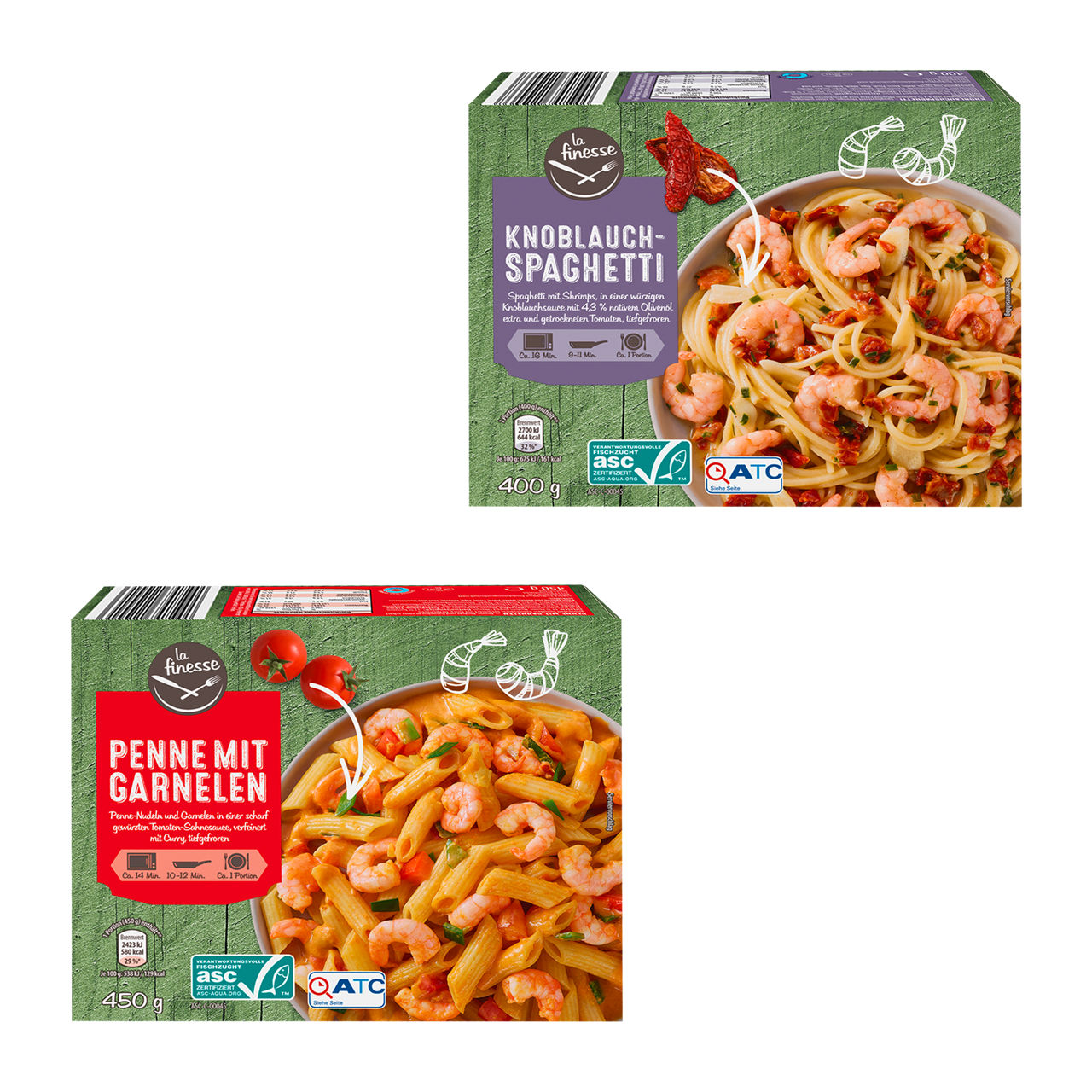 Pasta mit Meeresspezialitäten