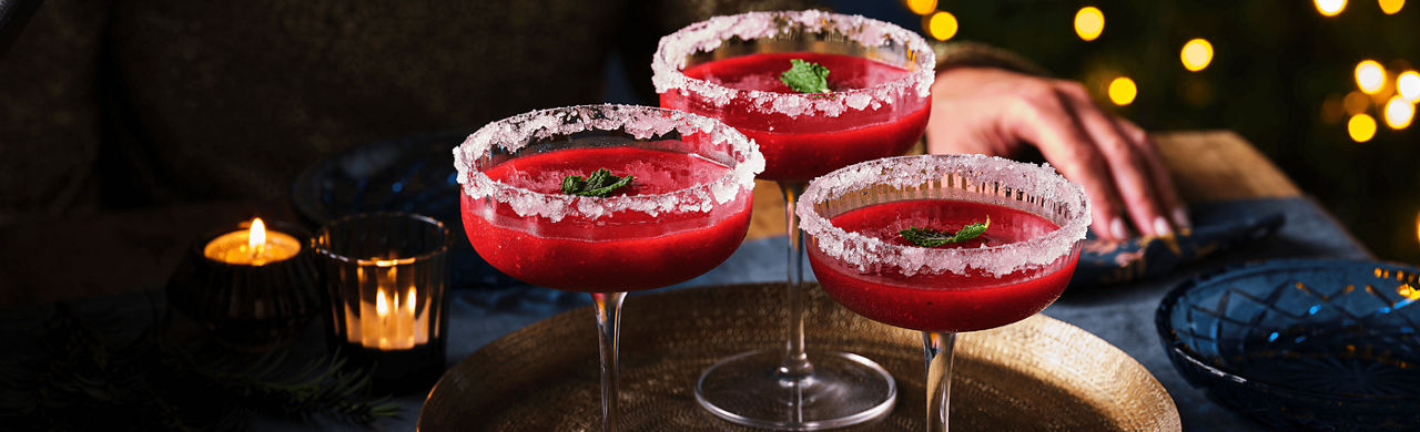 Frozen frambozen-cremant van ALDI