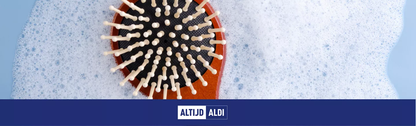 haarborstel schoonmaken