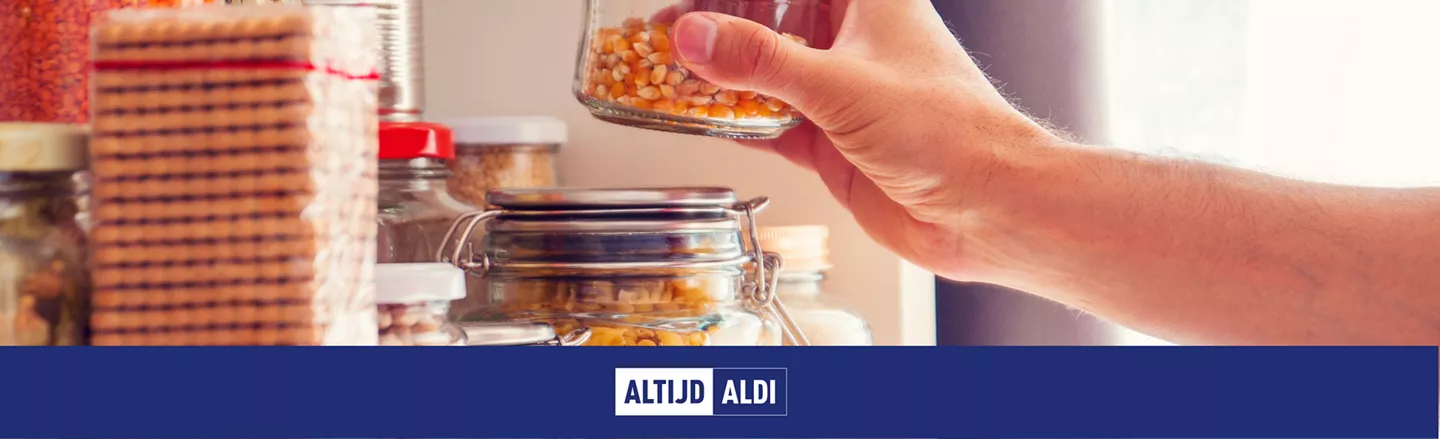 Voorraadkast indelen