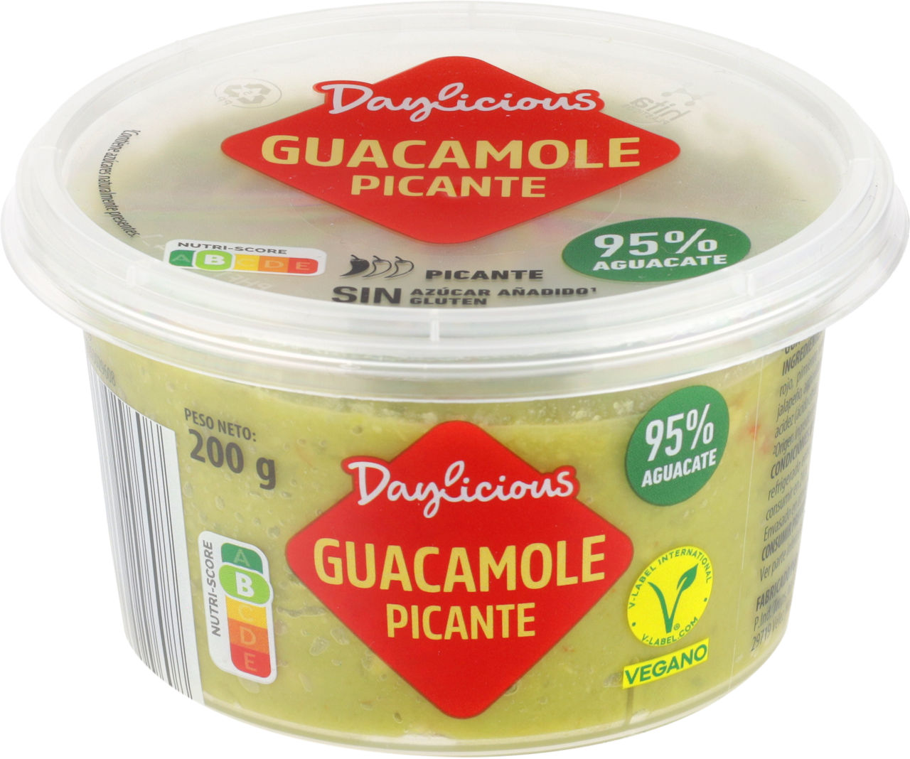 Guacamole picante 200 g