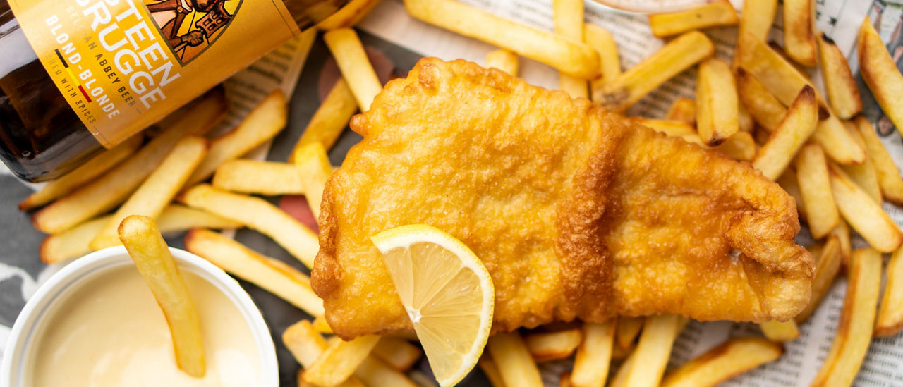 Fish and chips bij ALDI