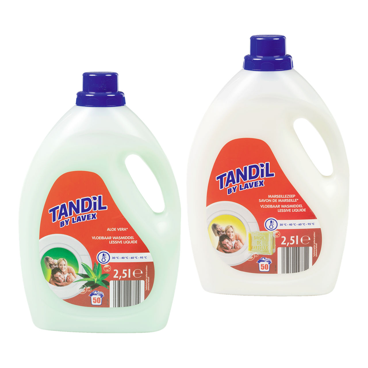 TANDIL Vloeibaar wasmiddel (50 wasbeurten, 2.5 l)