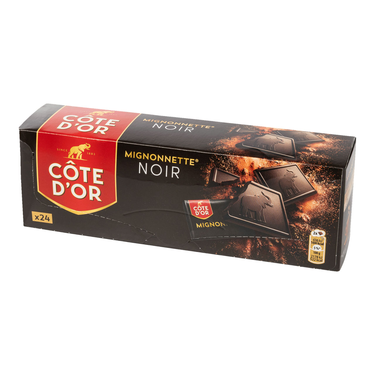 CÔTE D'OR® Mignonnettes noir de noir, 24 st.