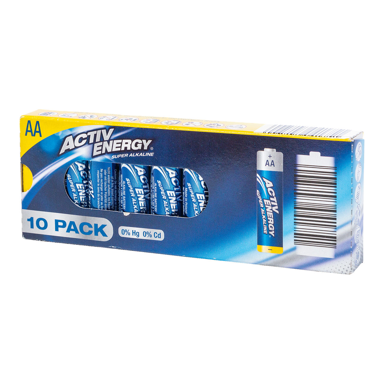 ACTIV ENERGY® AA-batterijen, 10 st.