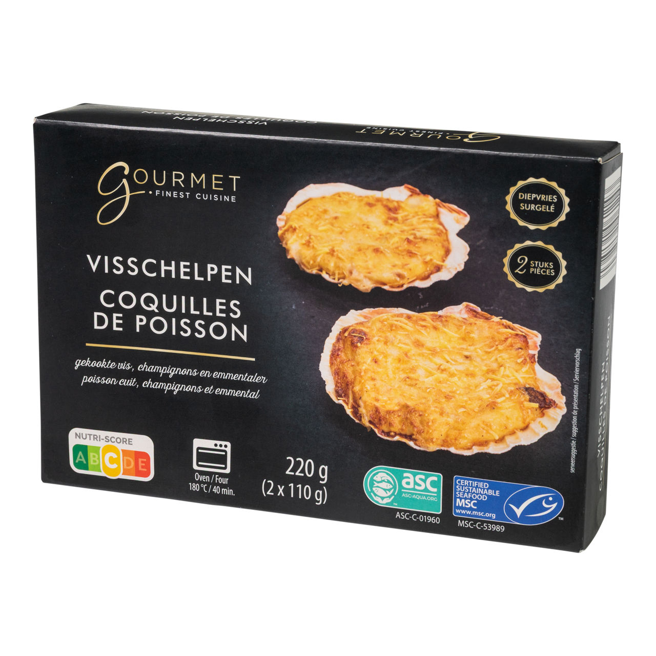 GOURMET FINEST CUISINE® Visschelpen, 2 st.