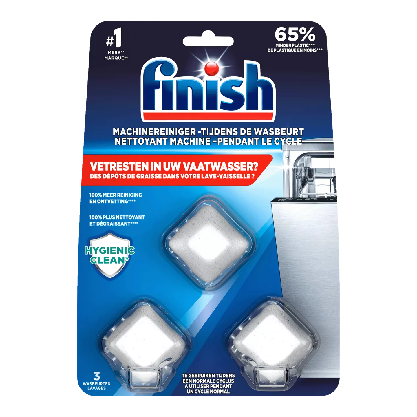 Finish Machinereinigertabs, 3 st