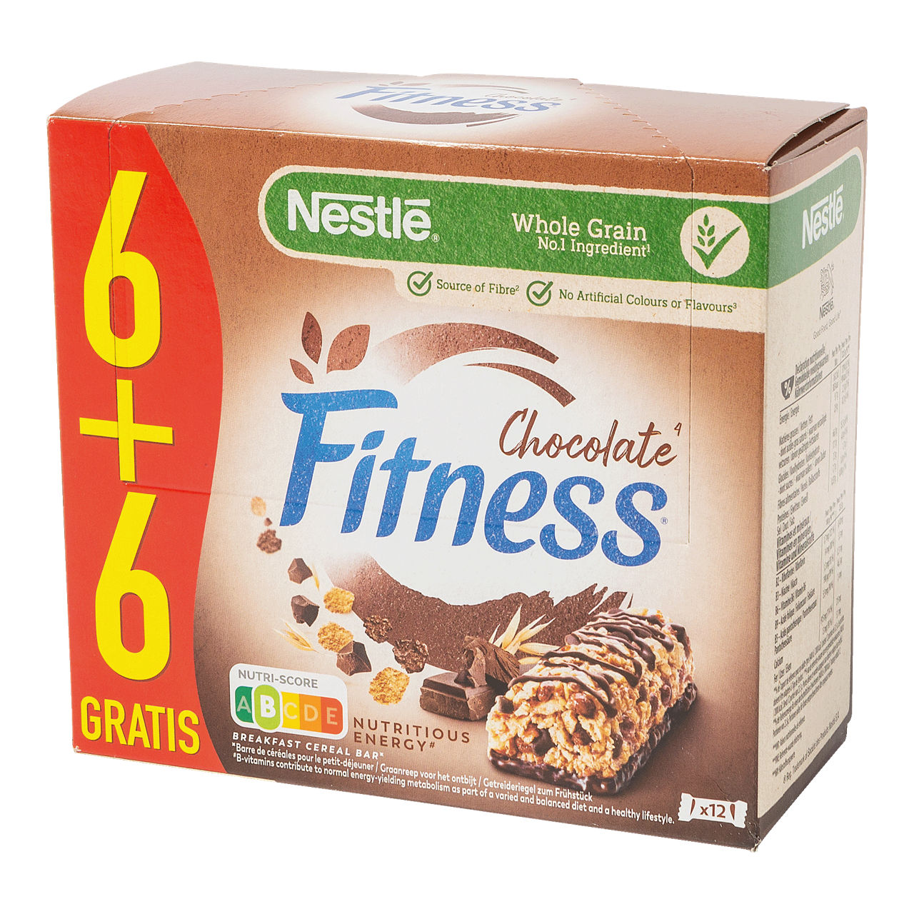 Fitness-graanrepen, 12 st.