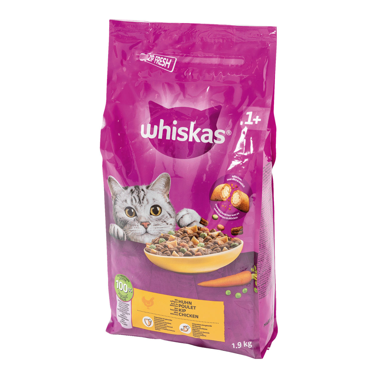 WHISKAS® Droge kattenbrokjes