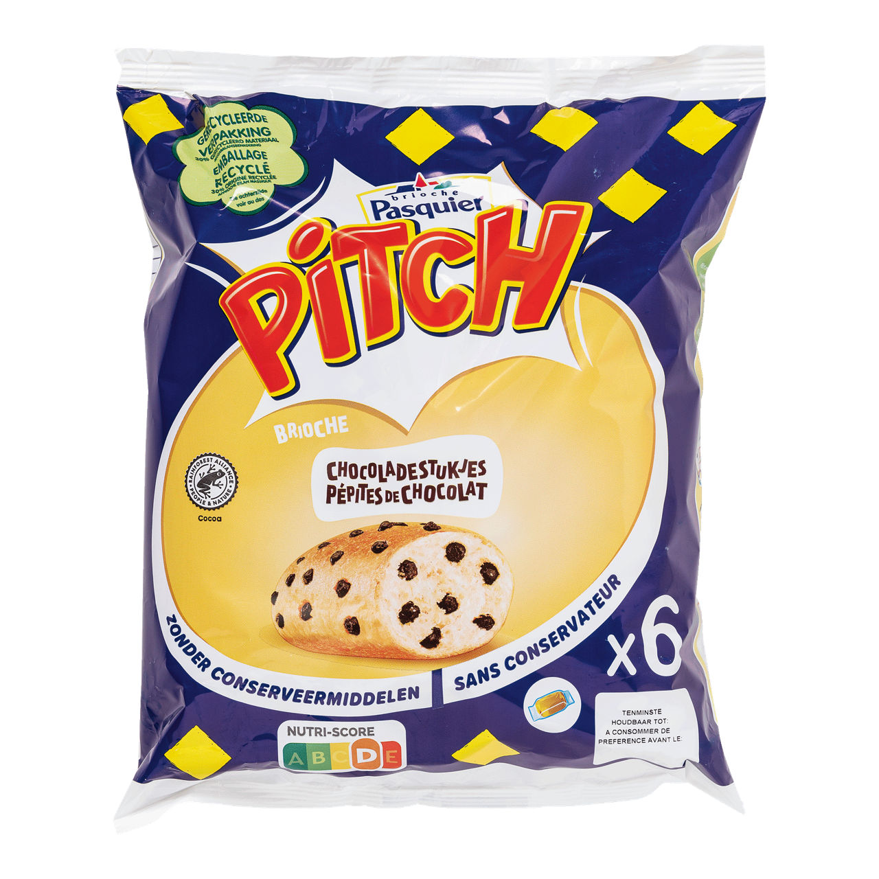 BRIOCHE PASQUIER Brioches pitch, 6 st. (2 x 225 g)