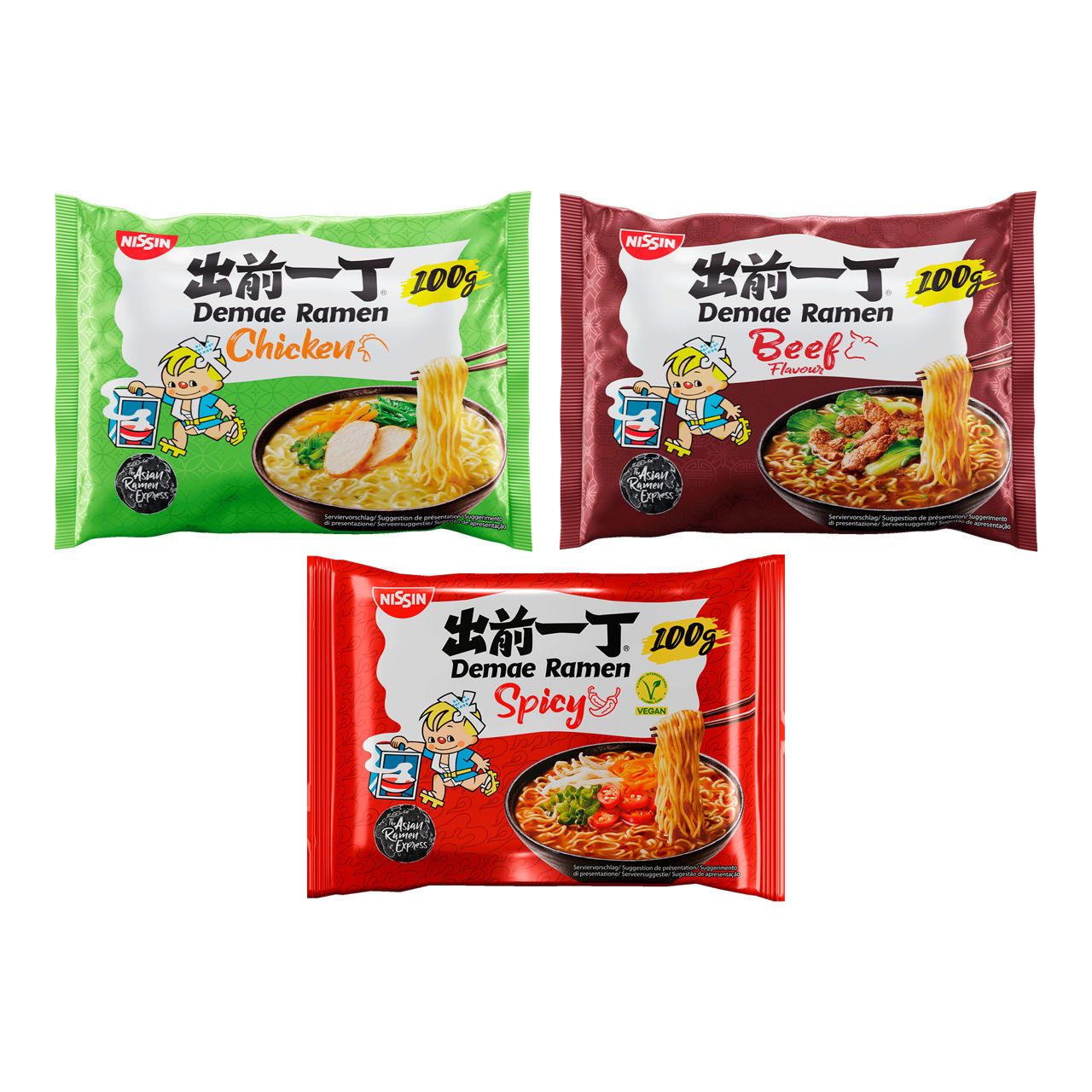 NISSIN Demae Ramen (3 x 100 g)