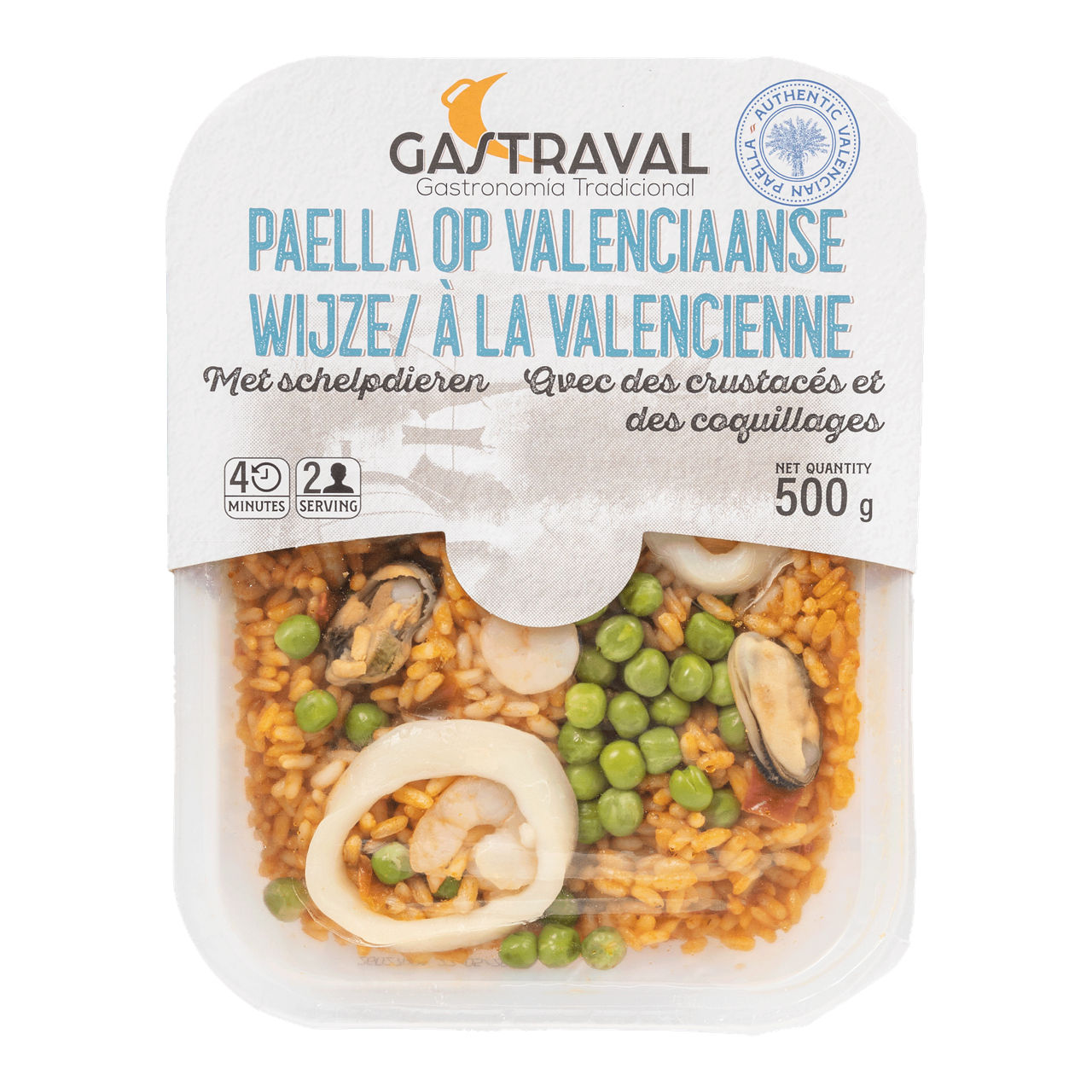 Paella op Valenciaanse wijze (500 g)