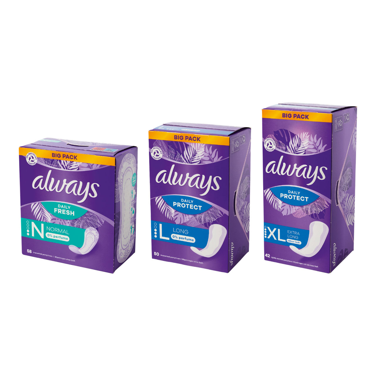 ALWAYS Inlegkruisjes