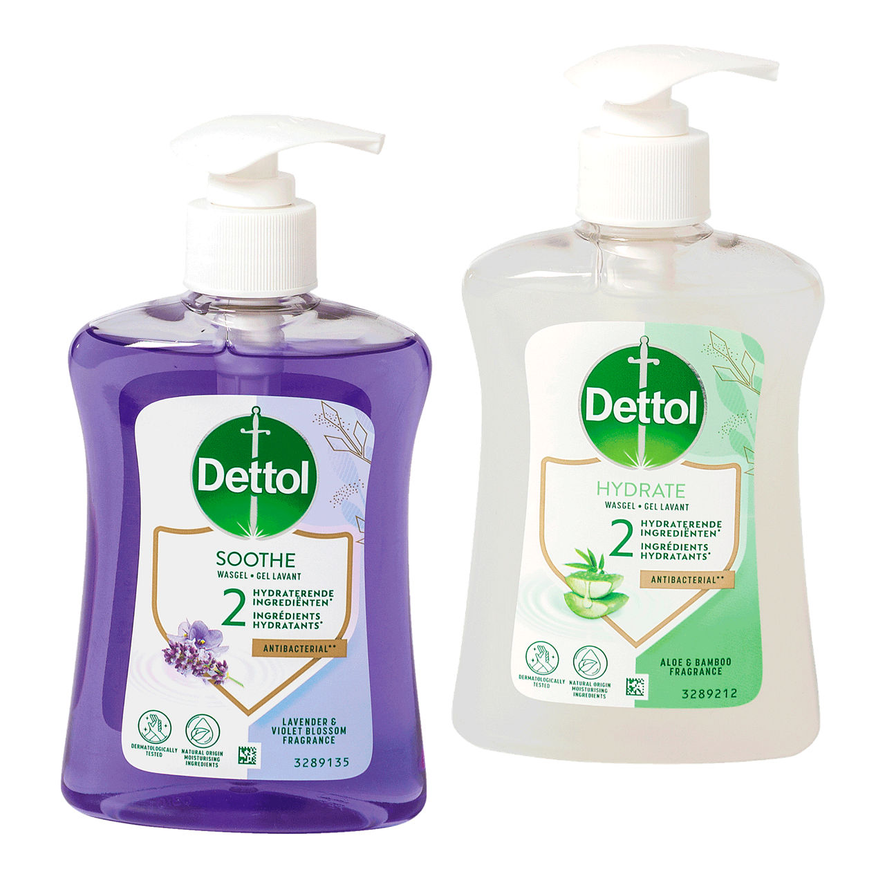 DETTOL Handzeep* (2 x 250 ml, per stuk)