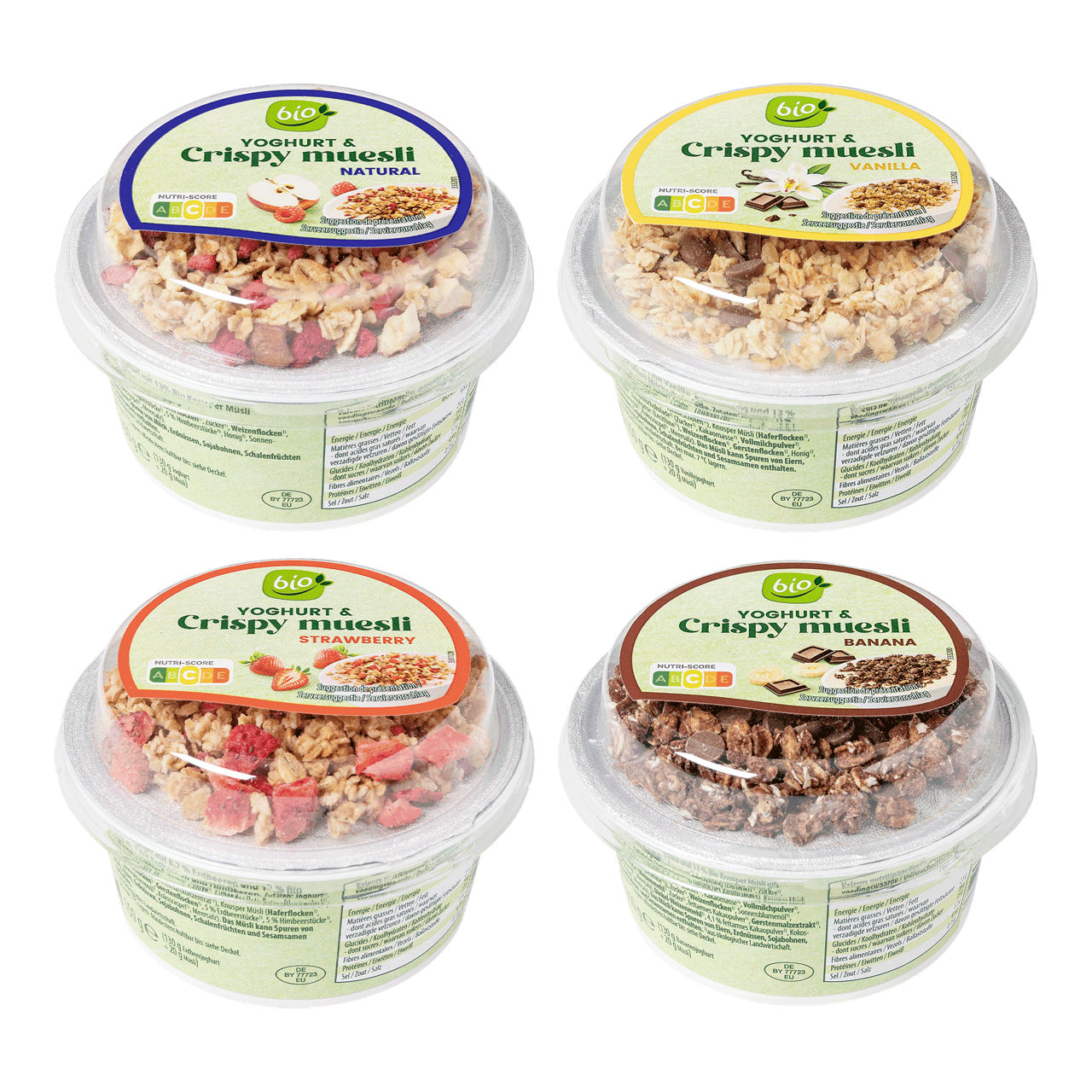 Bioyoghurt met muesli