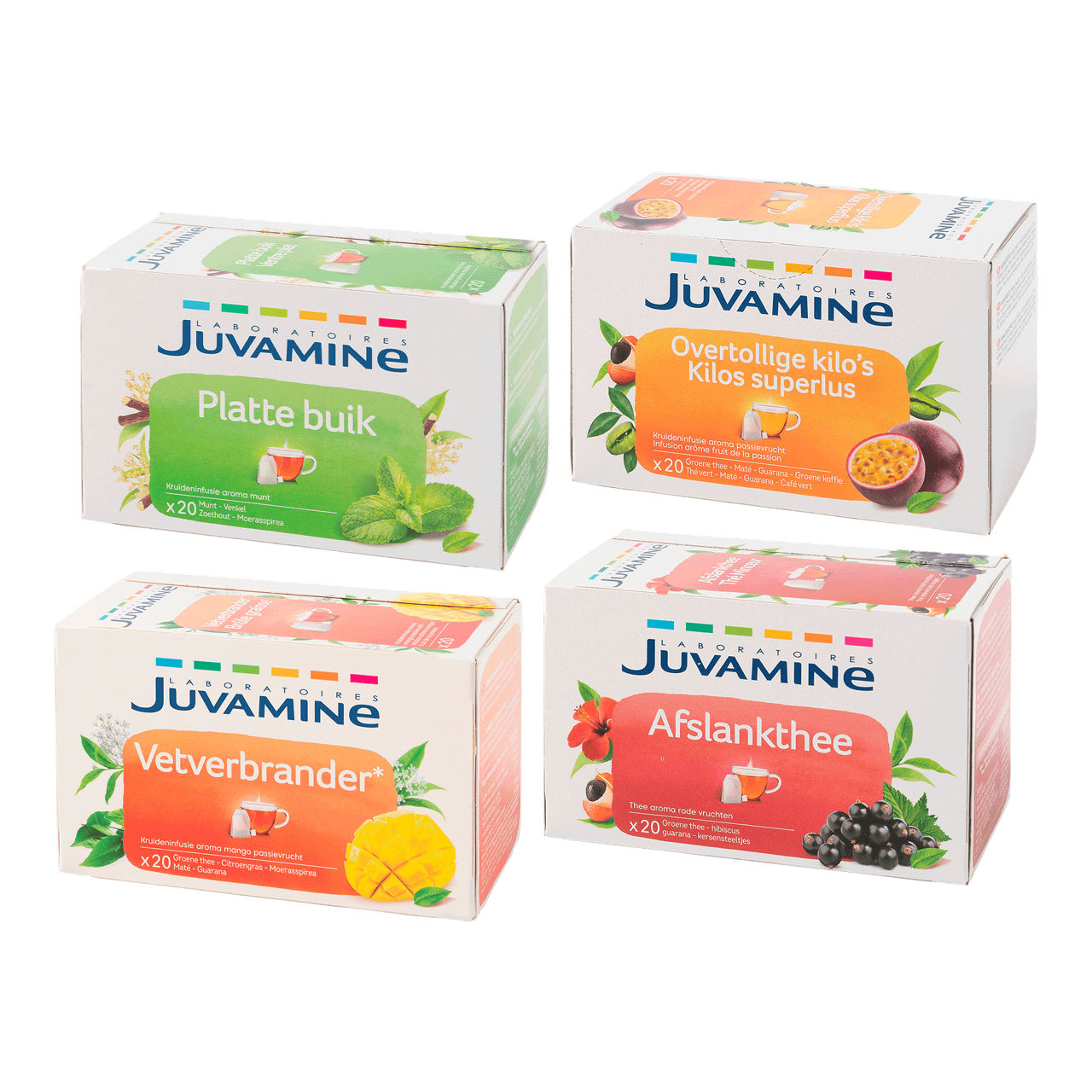 JUVAMINE Dieetthee, 20 st.