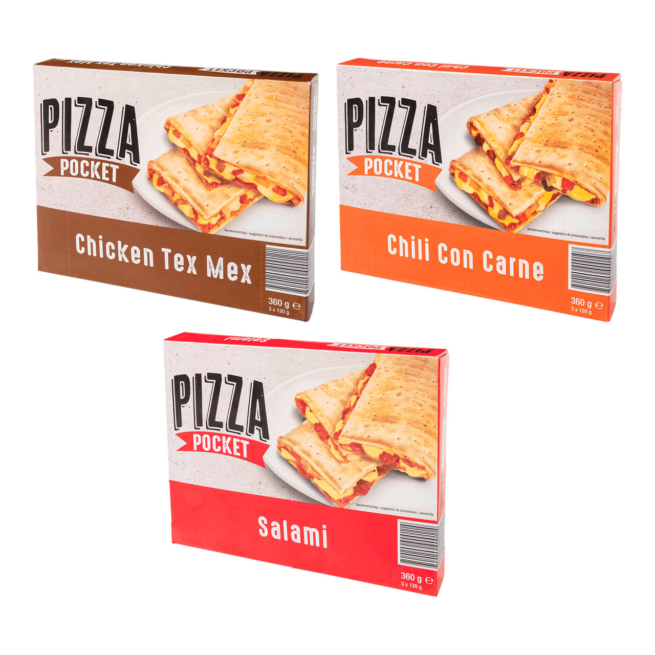 Pizza pocket (360 g)
