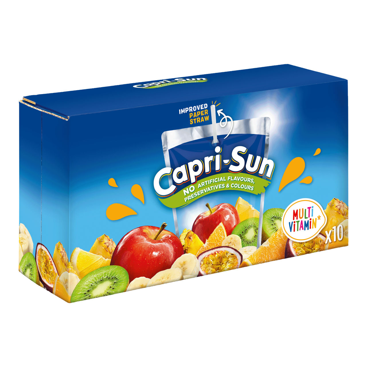 CAPRI-SUN Multivruchtendrank, 10 st. (10 x 20 cl)