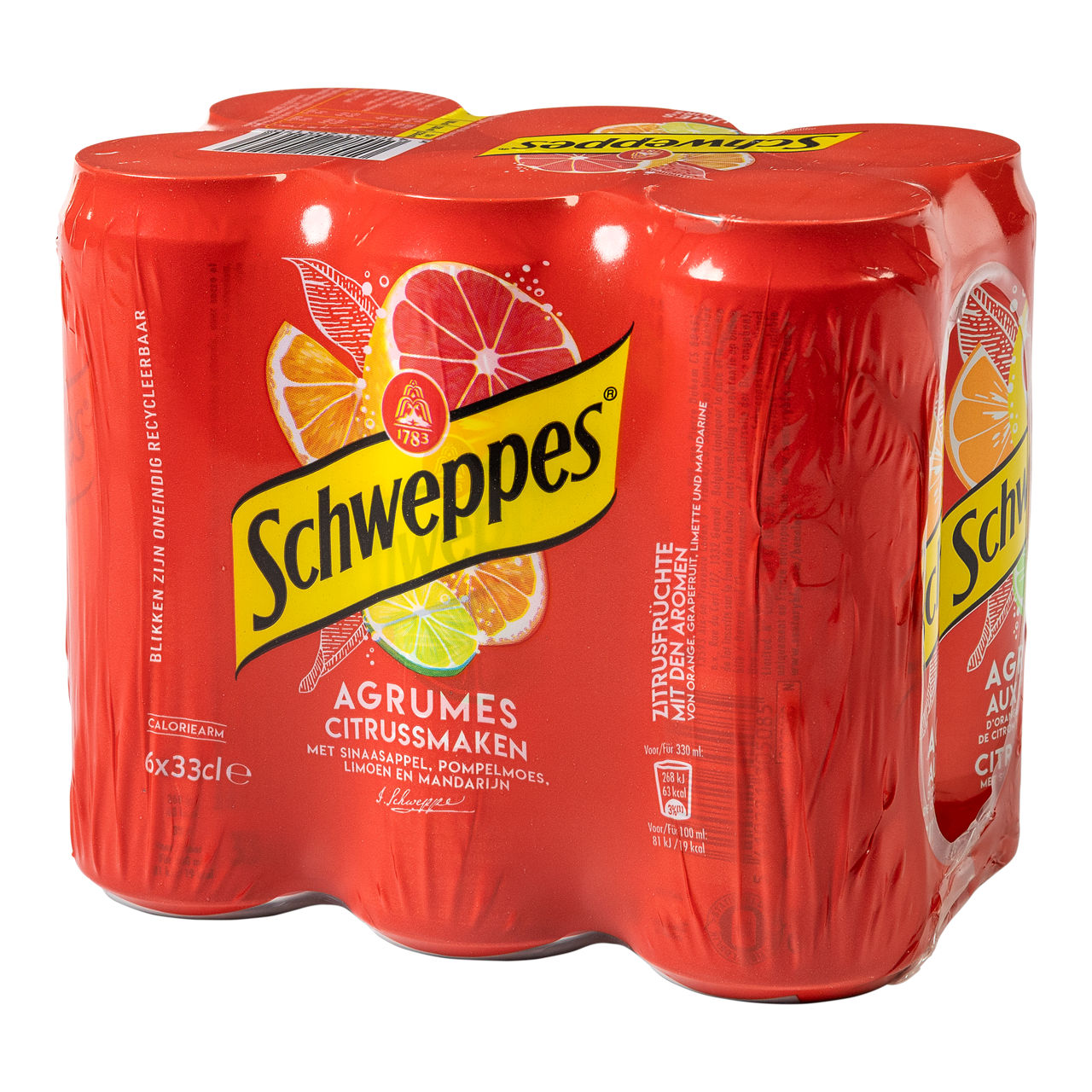 Schweppes agrumes, 6 st.