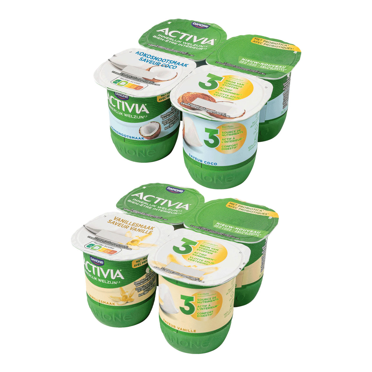 ACTIVIA® Yoghurt, 4 st.