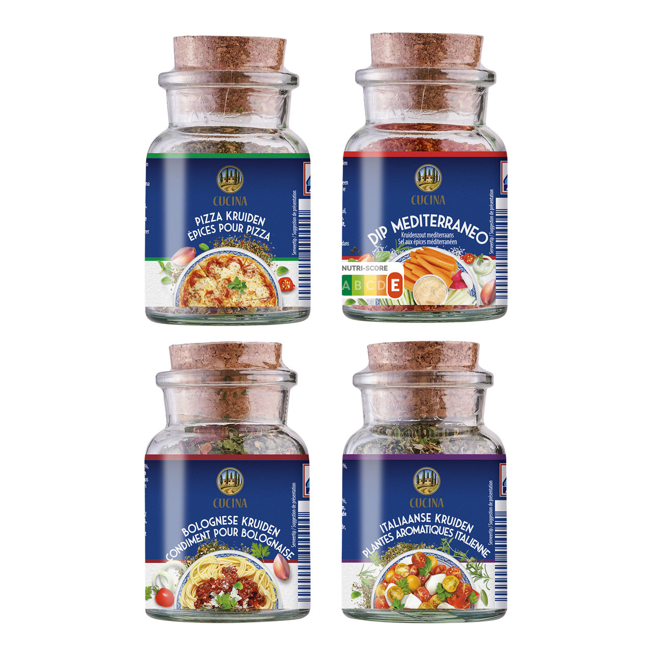 CUCINA Italiaanse kruiden (25 g/27 g/30 g/60 g)