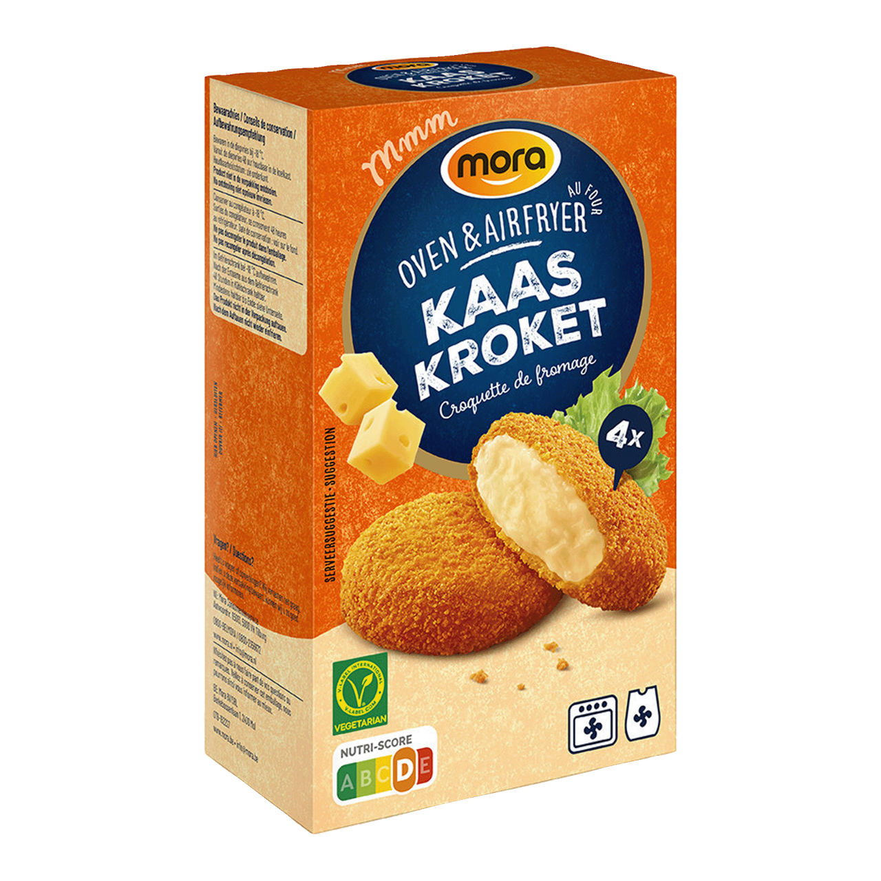 MORA Kaaskroketten, 4 st. (2 x (4 x 70 g))