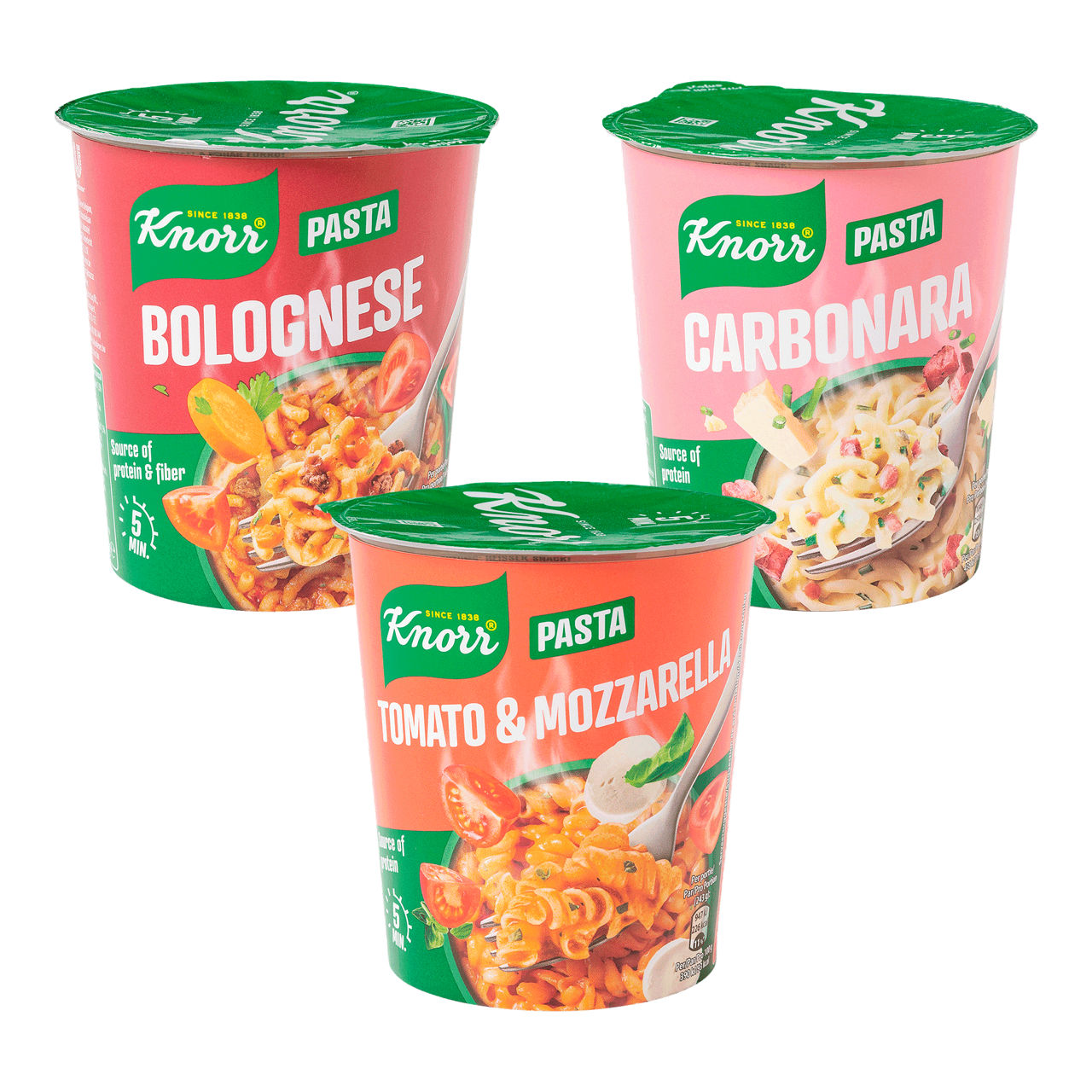 KNORR Pastasnackpot (2 x 60 g/63 g)