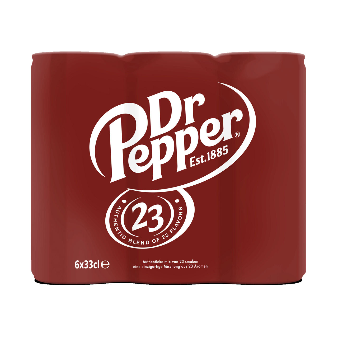 DR PEPPER Dr Pepper, 6 st. (6 x 33 cl)