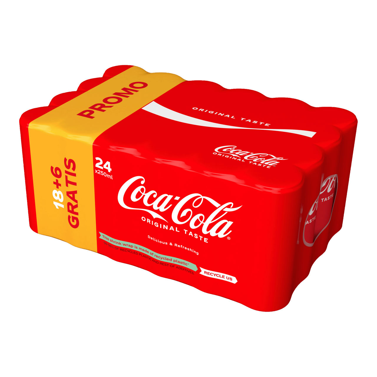 COCA-COLA Coca-Cola regular, 24 st. (24 x 25 cl)