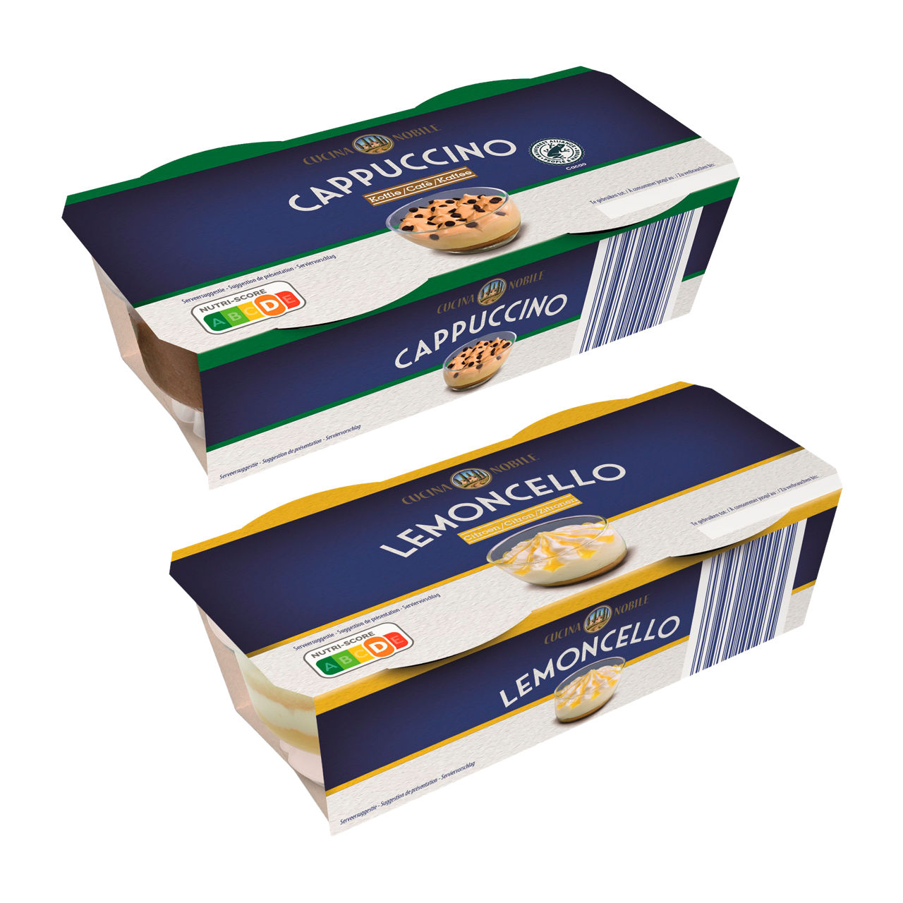 CUCINA Cappuccino- of limoncellodessert (2 x (2 x 90 g))