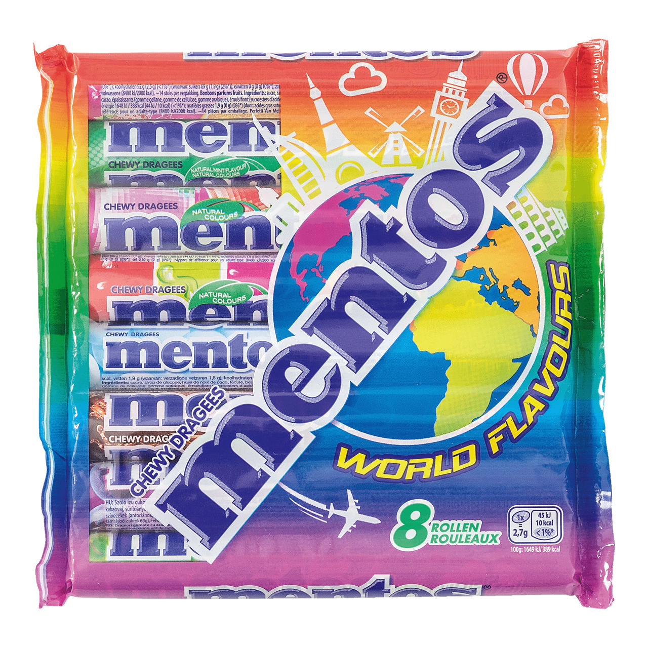 MENTOS Mentos-rollen (2 x 300 g)